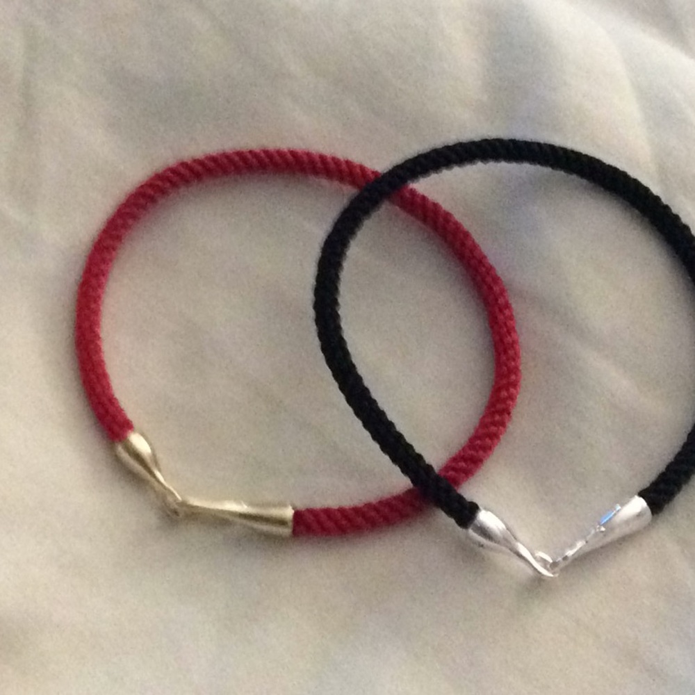 Two bracelets.Rope